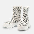 Load image into Gallery viewer, ASPHA RAIN LO / WHT+BLK