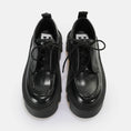 Load image into Gallery viewer, FLORA LACEUP LO / BLACK