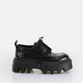 Load image into Gallery viewer, FLORA LACEUP LO / BLACK