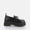 carregar imagem na visualização da galeria, ASPHA LOAFER TC / BLACK+SILVER