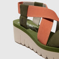 Load image into Gallery viewer, YABI / ARMY GREEN+TEA ROSE
