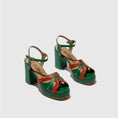 carregar imagem na visualização da galeria, EZUI / EMERALD+DK.RED+CAMEL