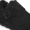 Load image into Gallery viewer, GARDENIA-BIRKENSTOCK-1014960-LONDONSHEARLINGLEVE-R-BLACK_10