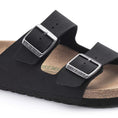 Load image into Gallery viewer, GARDENIA-BIRKENSTOCK-1019115-ARIZONA-BFBC-VEGAN-R-BLACK-1