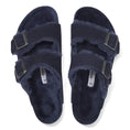 carregar imagem na visualização da galeria, GARDENIA-BIRKENSTOCK-1020592-ARIZONASHEARLINGLEVER-MIDNIGHTLAF-1