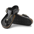 Load image into Gallery viewer, GARDENIA-BIRKENSTOCK-1021467-GIZEHBBLENAHIGHSHINER-BLACKHEX-4