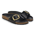 Load image into Gallery viewer, GARDENIA-BIRKENSTOCK-1022650-MADRIDBBLENAHIGHTSHINEN-BLACKHEX-5