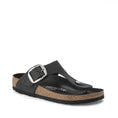 carregar imagem na visualização da galeria, GARDENIA-BIRKENSTOCK-1023337-GIZEHBIGBUCKLELEOIN-BLACKHEX