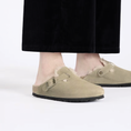 Load image into Gallery viewer, GARDENIA-BIRKENSTOCK-1028299-BOSTON-SHEARLING-N-TAUPE-2