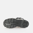 carregar imagem na visualização da galeria, GARDENIA-BUFFALO-LONDON-1602188-ASPHA-TS-SANDAL-BLACK-5