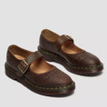 carregar imagem na visualização da galeria, GARDENIA-DR.MARTENS-42391200-MARYJANEFLOWER-DKBROWNCHORSE-4