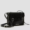 carregar imagem na visualização da galeria, 11 INCH KIEV SMOOTH LEATHER SATCHEL / BLACK