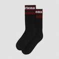 carregar imagem na visualização da galeria, GARDENIA-DR.MARTENS-AC681004-ATHLETICLOGOSOCK-BLACK-CHE