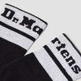 carregar imagem na visualização da galeria, GARDENIA-DR.MARTENS-AC681006-ATHLETICLOGOSOCK-BLACK-WHITE-2