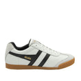carregar imagem na visualização da galeria, GARDENIA-GOLA-HARRIERLEATHER-WHITE_BLACK-1