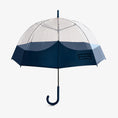 Load image into Gallery viewer, GARDENIA-HUNTER-UAU1004UPM-PARAGUAS-TRANSPARENT-NAVY