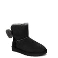Load image into Gallery viewer, W MINI B. FUZZY BOW / BLK