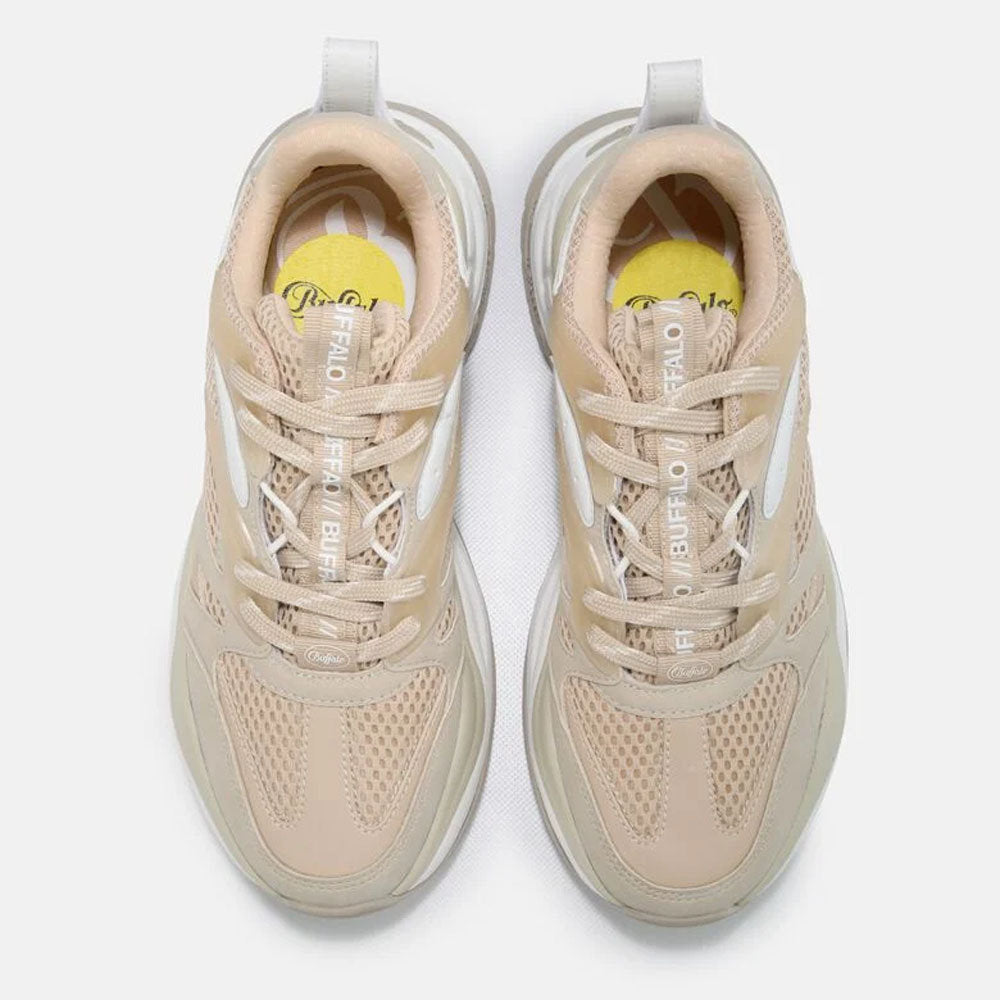TRIPLET M / BEIGE+WHITE