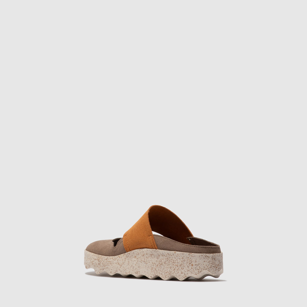 CANA L / TAUPE+CAMEL