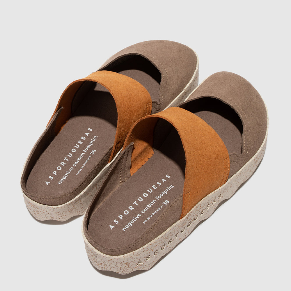 CANA L / TAUPE+CAMEL