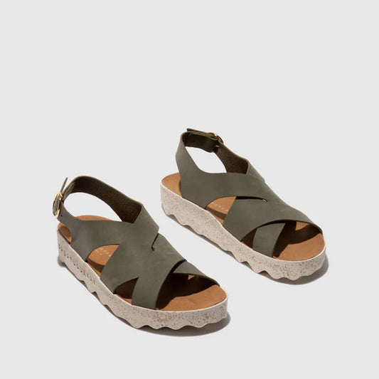 CUSK L / NUBUC KHAKI
