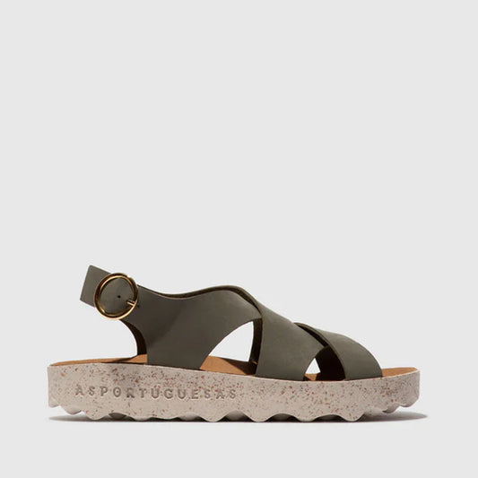 CUSK L / NUBUC KHAKI