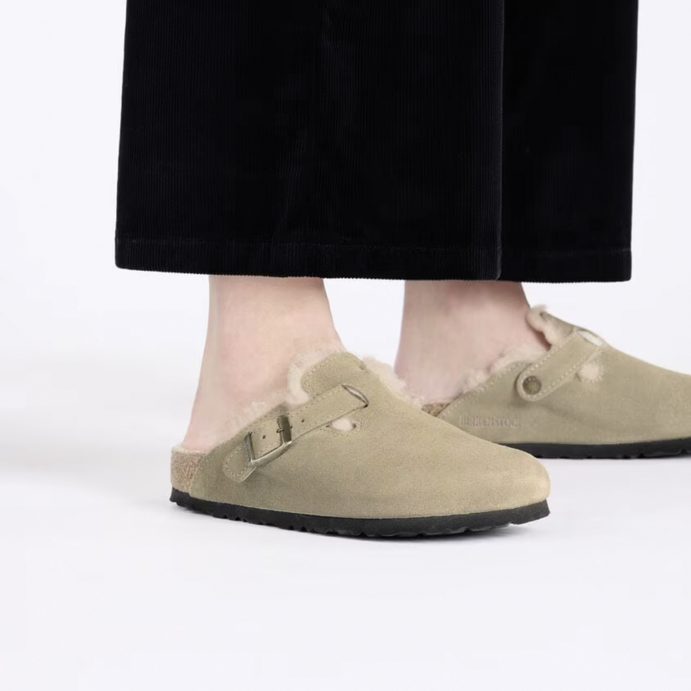 BOSTON SHEARLING / TAUPE