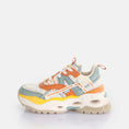 Load image into Gallery viewer, TRIPLET HOLLOW / MINT+ORANGE+Y
