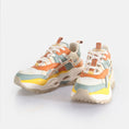 Load image into Gallery viewer, TRIPLET HOLLOW / MINT+ORANGE+Y
