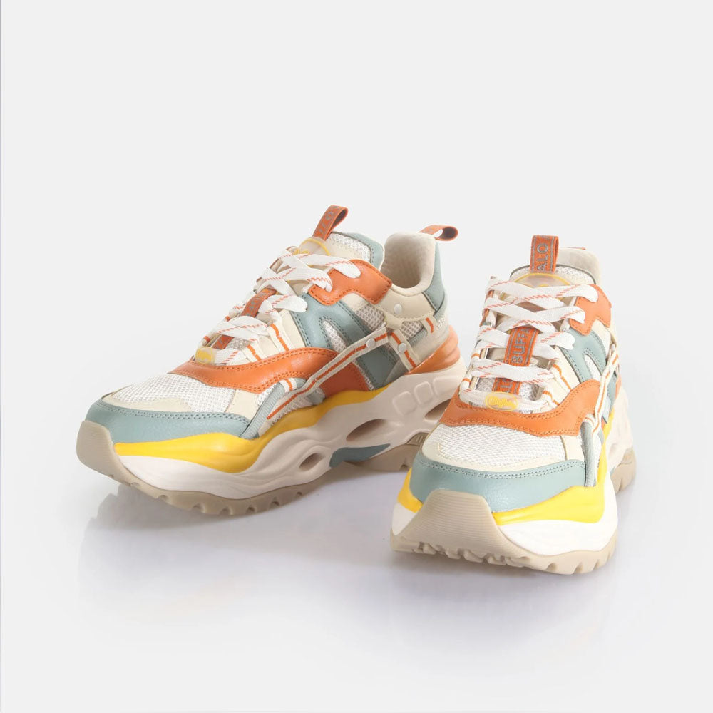 TRIPLET HOLLOW / MINT+ORANGE+Y