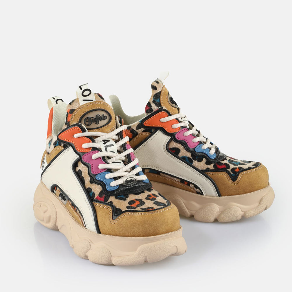 CLD CHAI / BEIGE+BLACK+ORANGE+