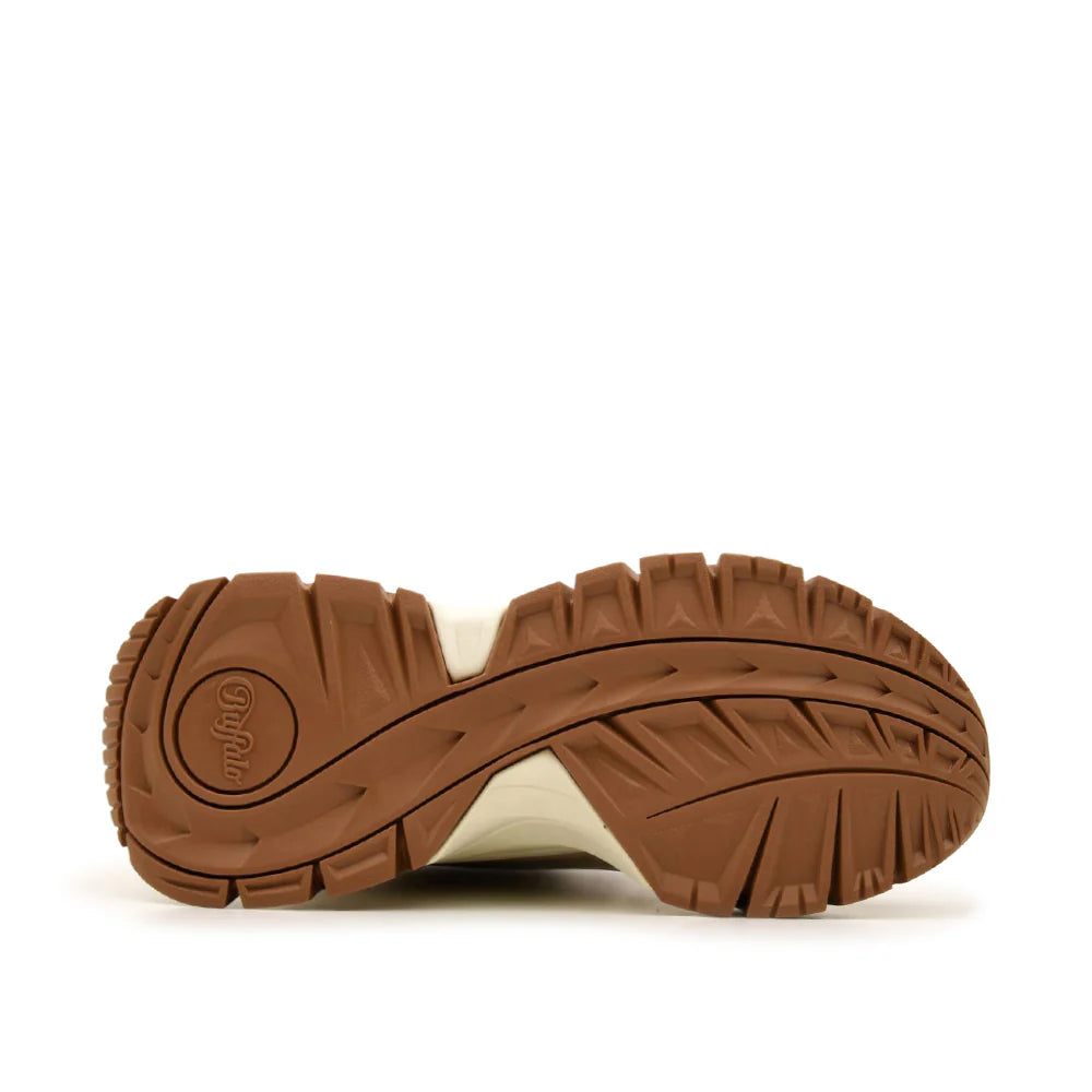 TRAIL ONE / BROWN+CREAM+RED AN