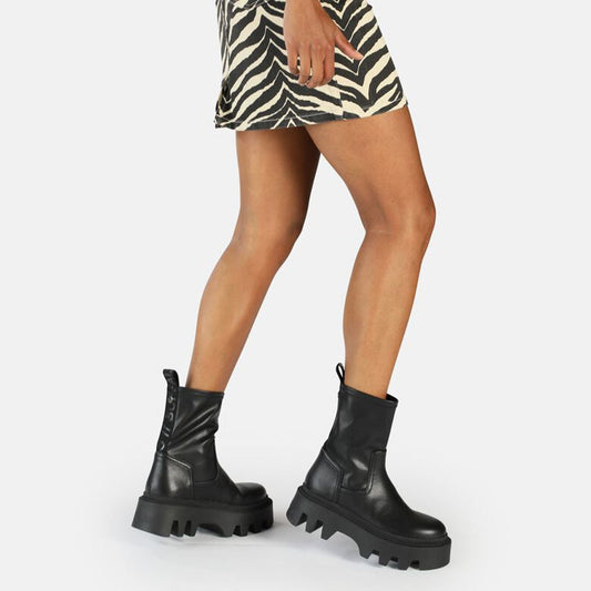 FLORA SOCKBOOT / BLACK