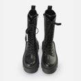 carregar imagem na visualização da galeria, FLORA LACEUP HI / BLACK
