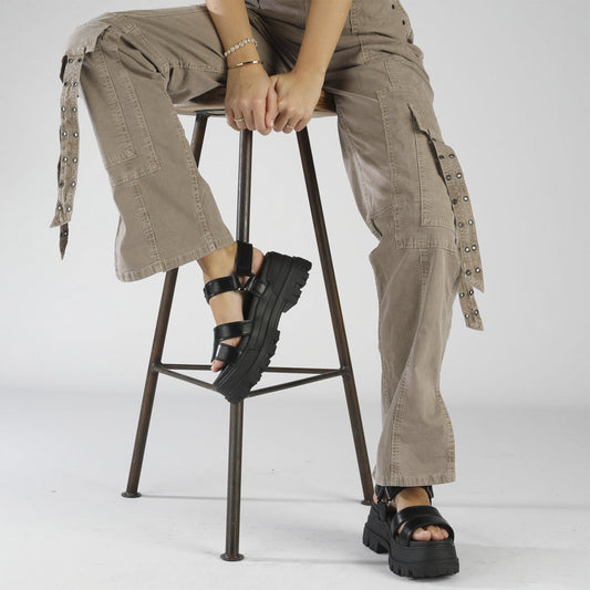 ASPHA TS SANDAL / BLACK