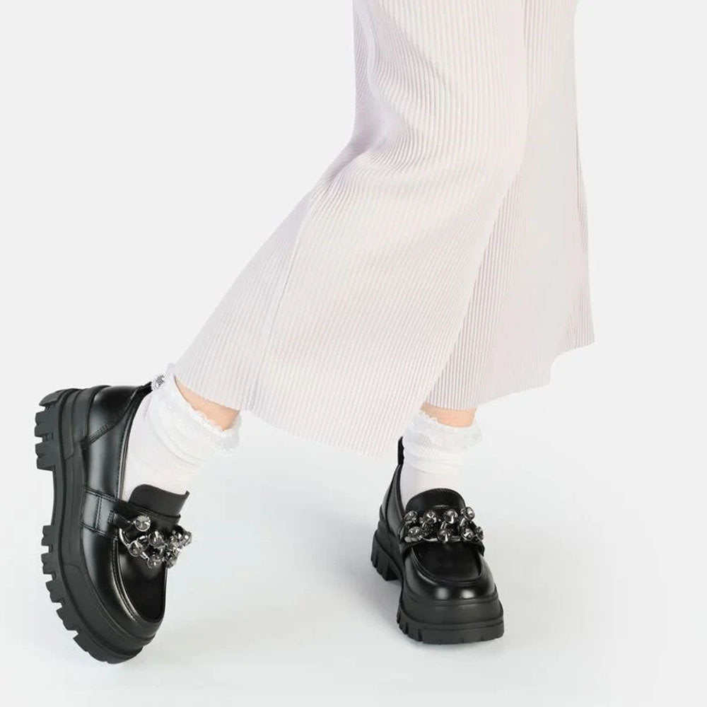 ASPHA LOAFER GLAM / BLACK