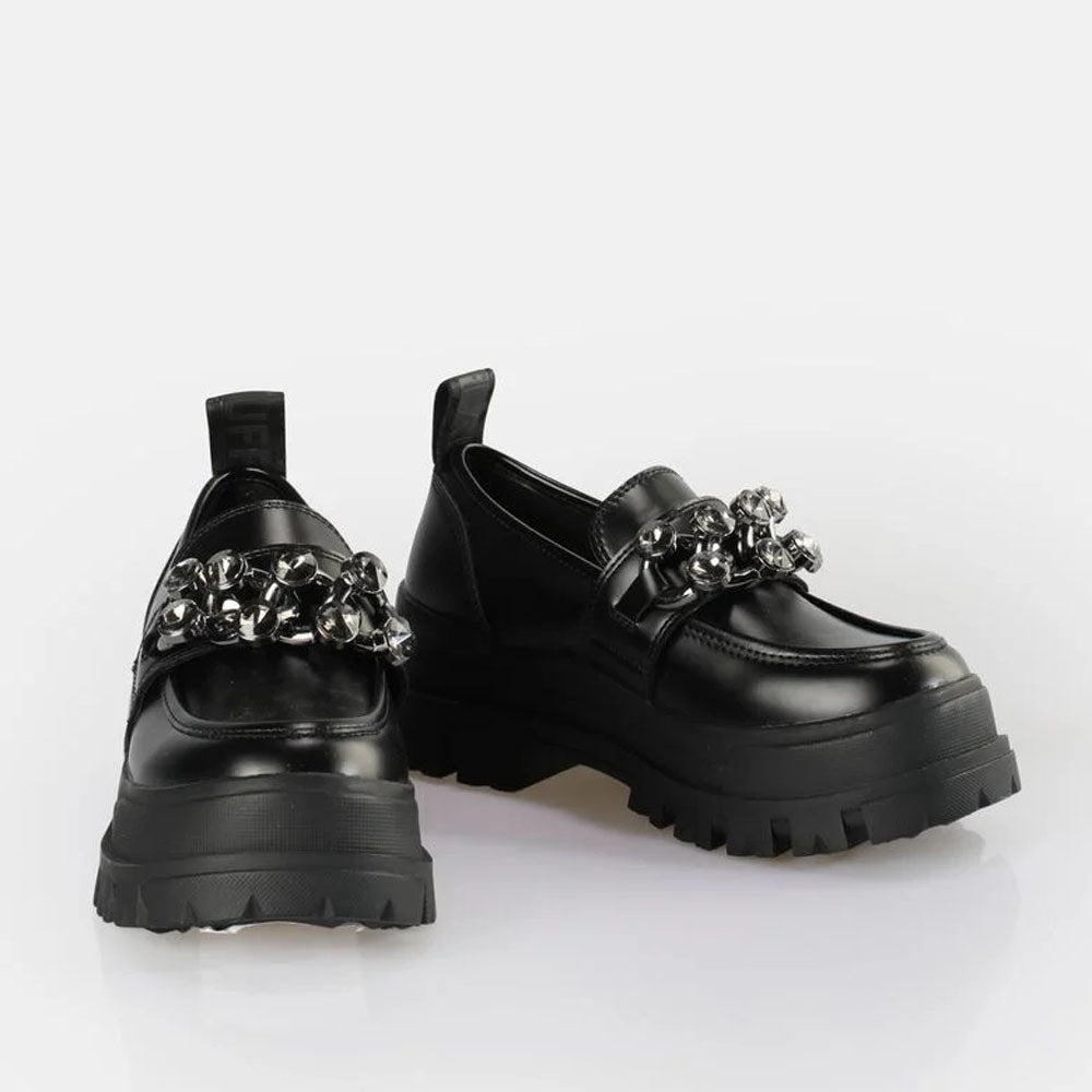 ASPHA LOAFER GLAM / BLACK