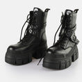 carregar imagem na visualização da galeria, GOSPHER LACE UP MID / BLACK
