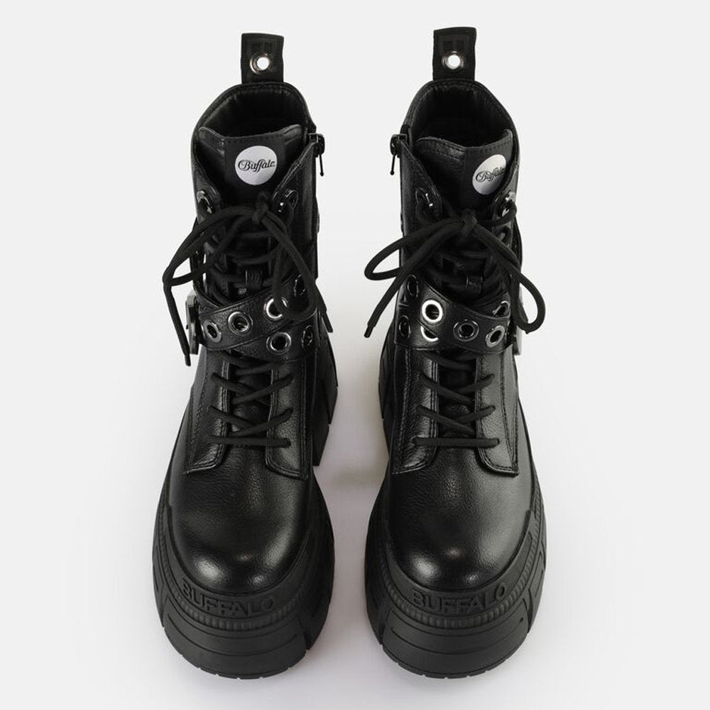 GOSPHER LACE UP MID / BLACK
