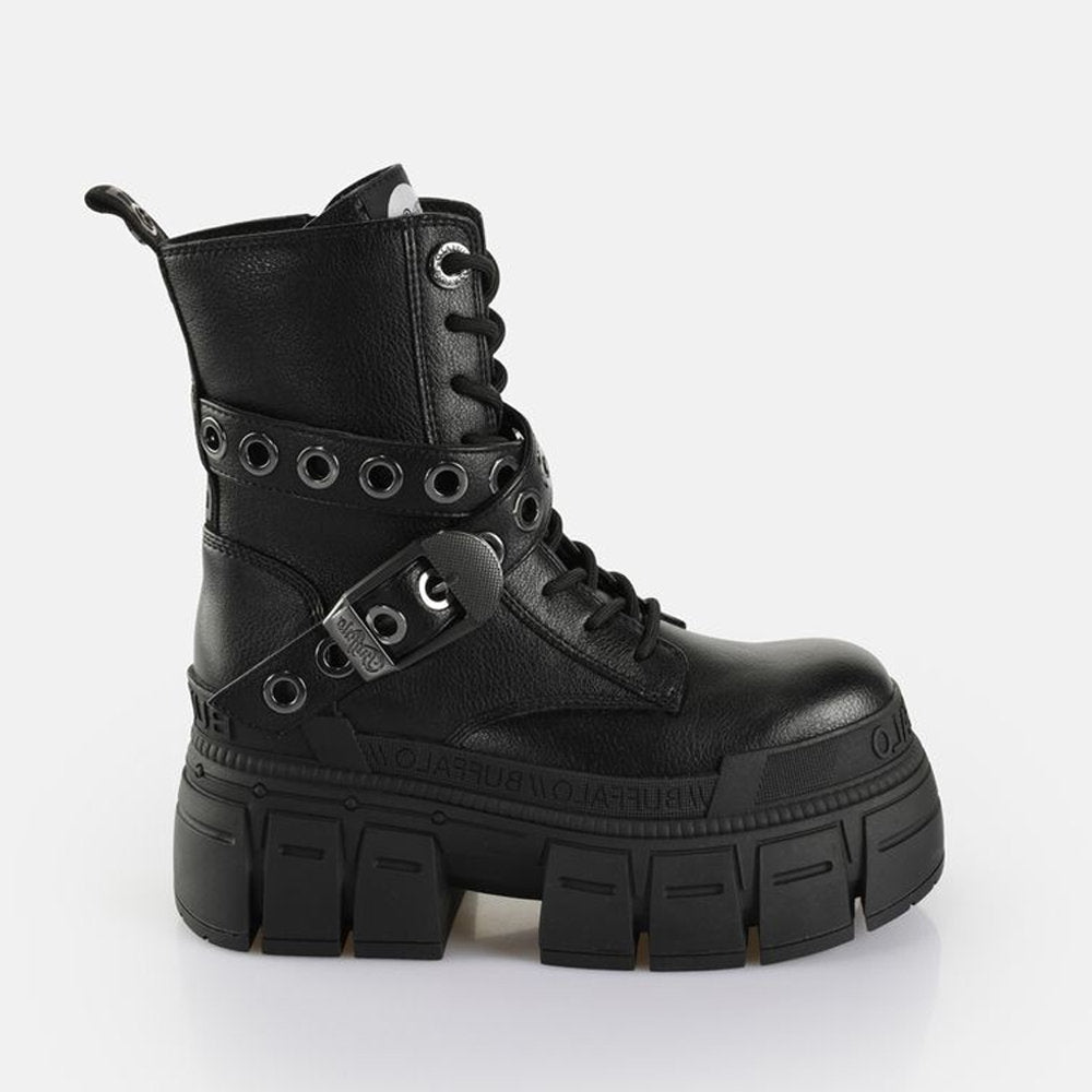 GOSPHER LACE UP MID / BLACK