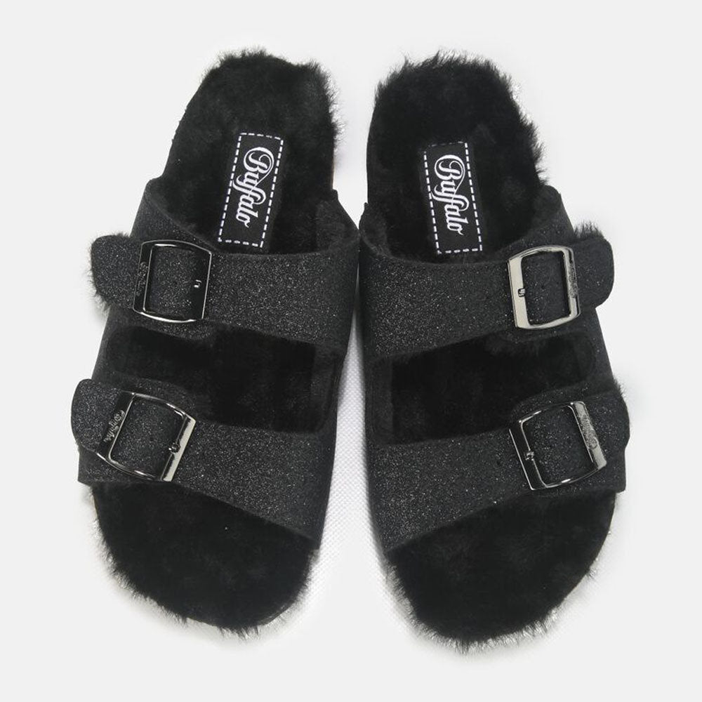 SANJA / GLITTER BLACK