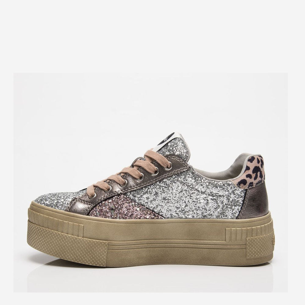 PAIRED LACEUP L / SILVER
