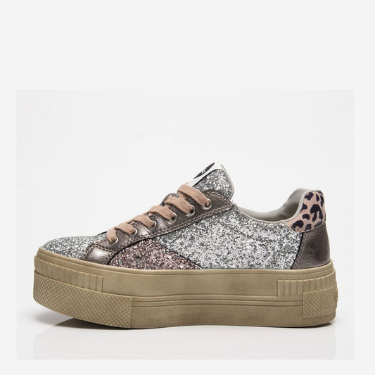 PAIRED LACEUP L / SILVER