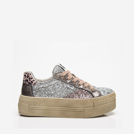PAIRED LACEUP L / SILVER