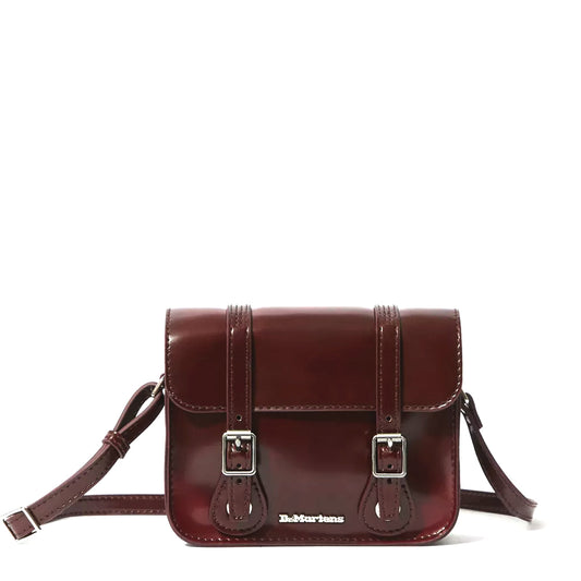 7 INC VEGAN CROSSBODY BAG / CHERRY RED