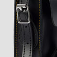 Load image into Gallery viewer, 7 INCH LEATHER CROSSBODY BAG / BLACK SMOOTH
