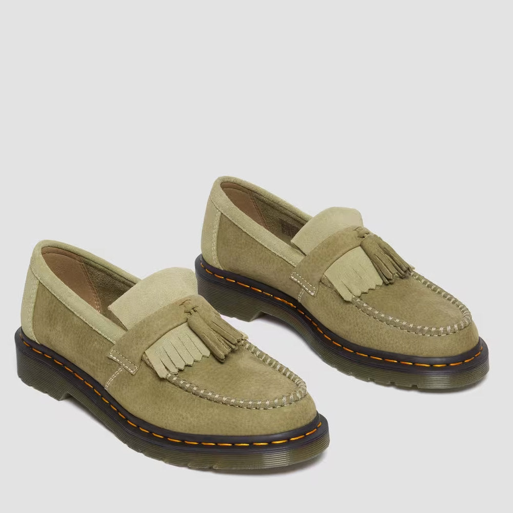 ADRIAN LEATHER / MUTED OLIVE