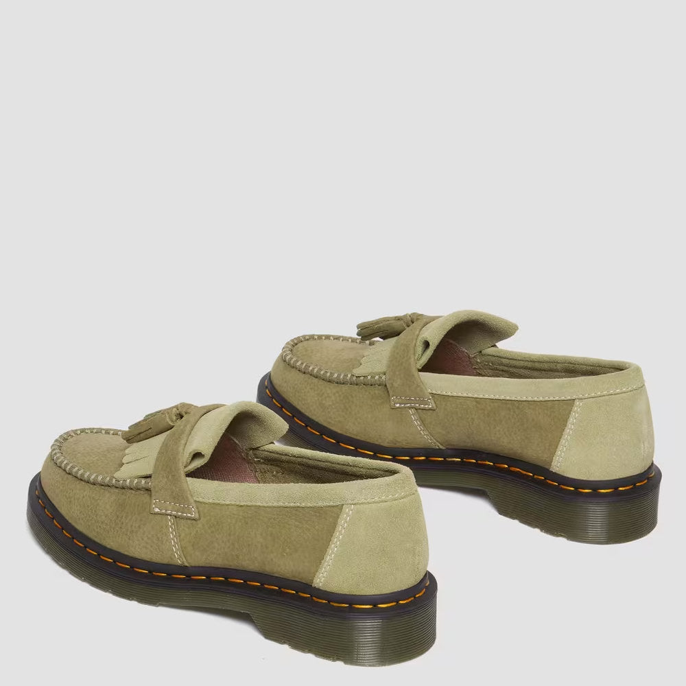 ADRIAN LEATHER / MUTED OLIVE