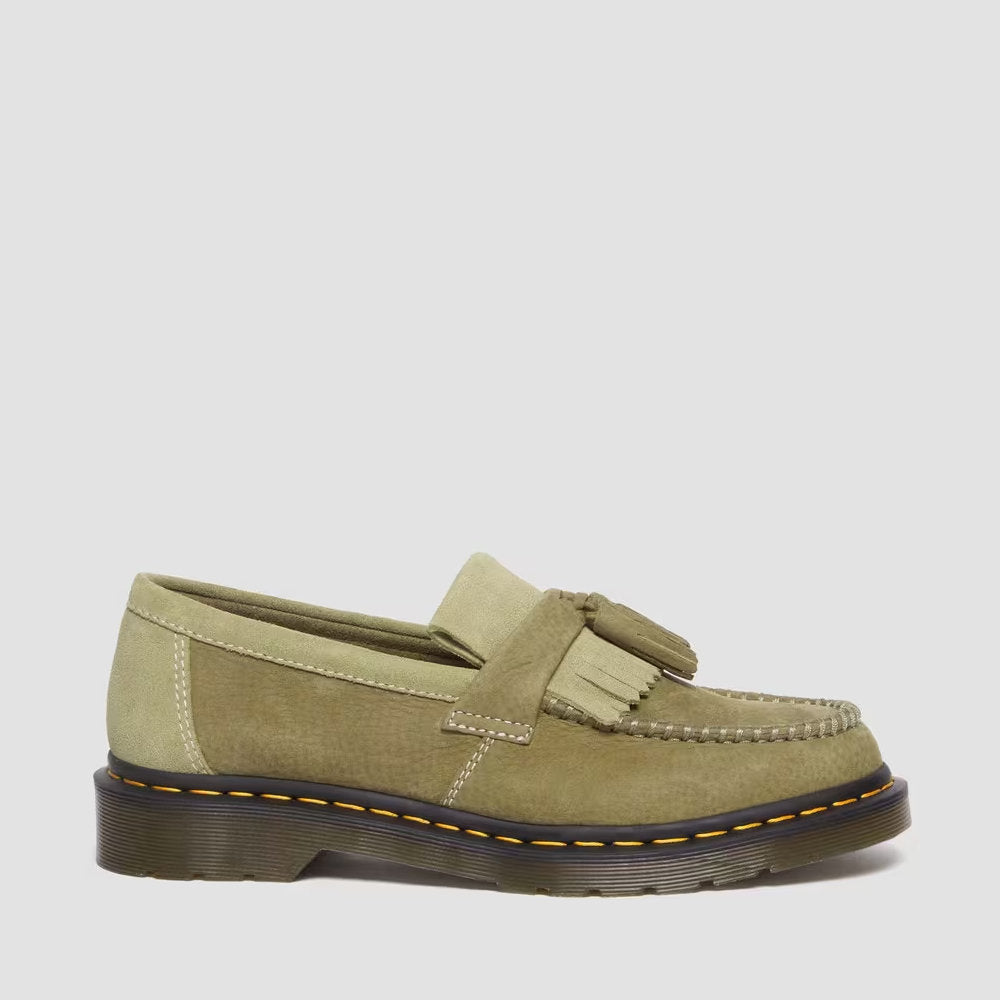 ADRIAN LEATHER / MUTED OLIVE