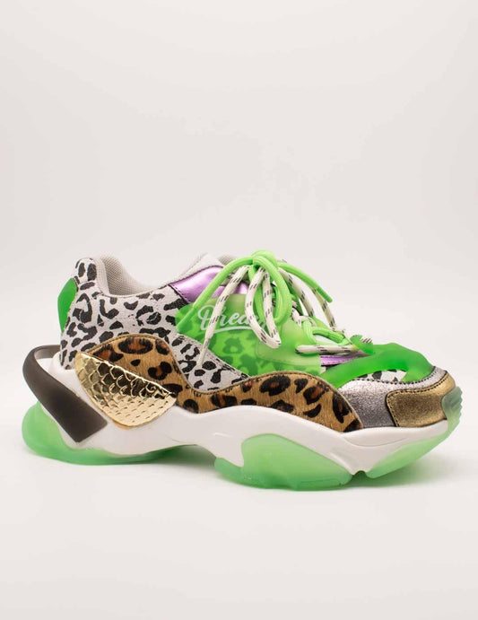 XY166-2 / SILVER+GREEN